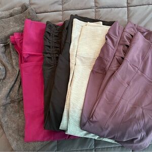 5 Pair Athleta Leggings